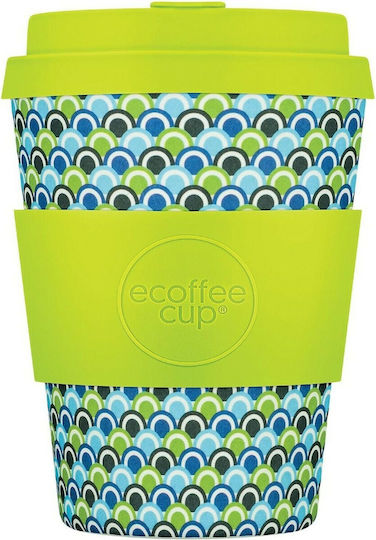 Ecoffee Cup Becher Bamboo mit Deckel Grün 350ml Ecoffee Cup Becher Bamboo mit Deckel Grün 350ml