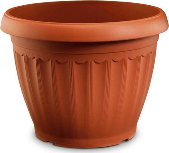 Atmosphera Corfu Topf Kunststoff Terracotta 55x55x42cm.