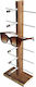 Tatu Moyo Product Display Stand with wood 6 seats W15xD15xH42cm
