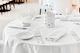 Beauty Home Τραπεζομάντηλο Compact Λευκό Ø320cm