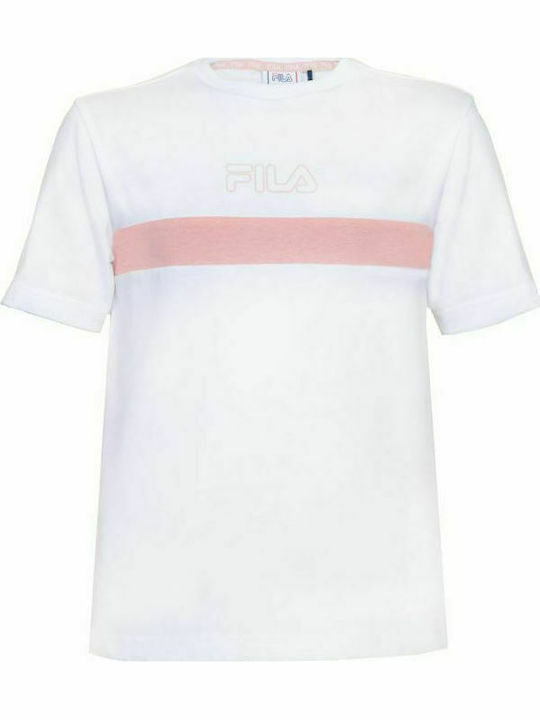 FILA Kurzarm T-Shirt Weiß