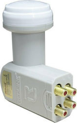 Redline Quad LNB 4 Εξόδων 0.1dB