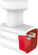 Redline Twin LNB Twin (2 Εξόδων) με Χαμηλό Όριο Θορύβου 0.1dB