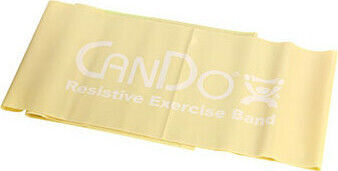 Cando Widerstandsbänder Elastisches Band Sehr leicht Beige 1.5m