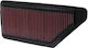K&N Freeflow Air Filter 333x152mm for Honda Prelude