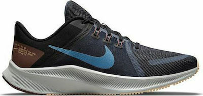 Nike Quest 4 Ανδρικά Αθλητικά Παπούτσια Running Μπλε