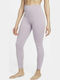 Women's Cropped Yoga Legging High Waisted Dri-Fit Violet