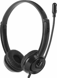 HP DHE-8009 Over Ear Multimedia Ακουστικά με μικροφωνο και σύνδεση 3.5mm Jack