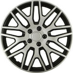 Auto Gs Set Capace Roți Auto Dakar 108309 4buc 13" Argint