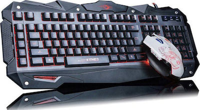 Marvo KM403 Set Gaming Tastatură cu Taste Iluminate & Mouse (Engleză US)