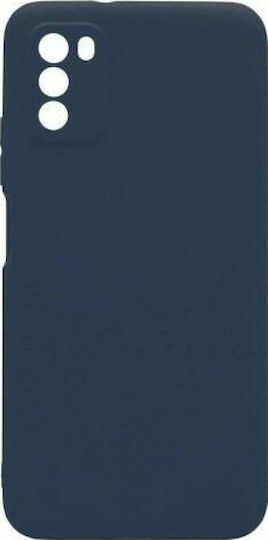 iNOS S-Cover Back Cover Σιλικόνης Μπλε (Poco M3 / Redmi 9T)