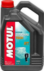 Motul Outboard Tech Synthetic Boat Lubricant Συνθετικό Λιπαντικό για 2-χρονους Εξωλέμβιους Κινητήρες και Jet Ski 2T 5Lt 5lt 101726