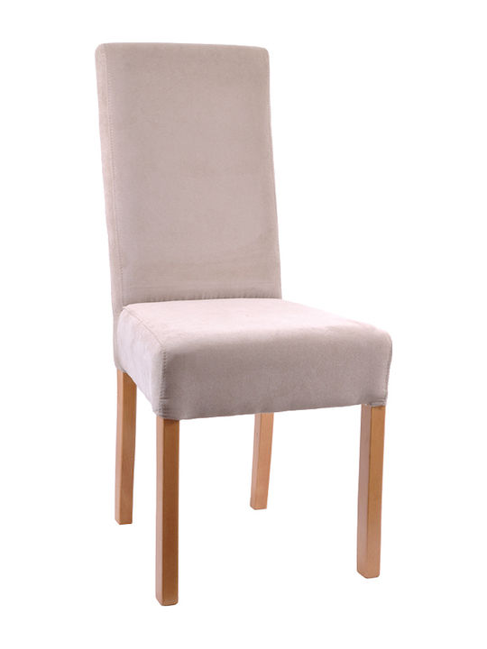 Chair Dining Room Τ-6-Ν 56x60x103cm Beige