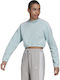 Hyperglam Cropped Γυναικείο Φούτερ Halo Mint