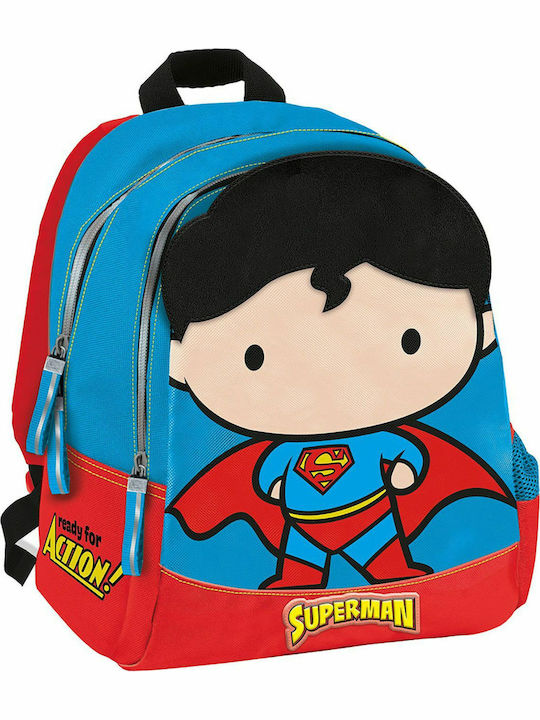 Graffiti Superman Schulranzen Rucksack Kindergarten Mehrfarbig