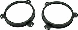 Connects2 Lautsprecher-Ring Auto Vorderseite Toyota Aygo 2014-2021 2Stück Connects2 Lautsprecher-Ring Auto Vorderseite Toyota Aygo 2014-2021 2Stück