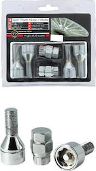 Sumex Bolțuri de securitate Butzi Pro Kit M12x1.25mm Lungime 37mm pentru Cheie Nr 17 6buc
