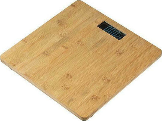 Macma Werbeatrikel Eco Digital Badezimmerwaage in Braun Farbe