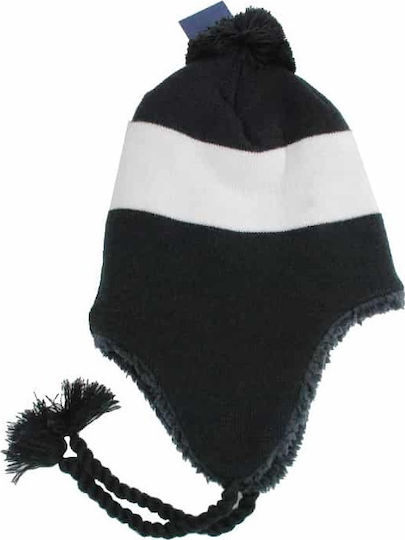 Earflap Γυναικείος Σκούφος σε Μαύρο χρώμα