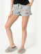Moschino A43109020 Women's Shorts Gray