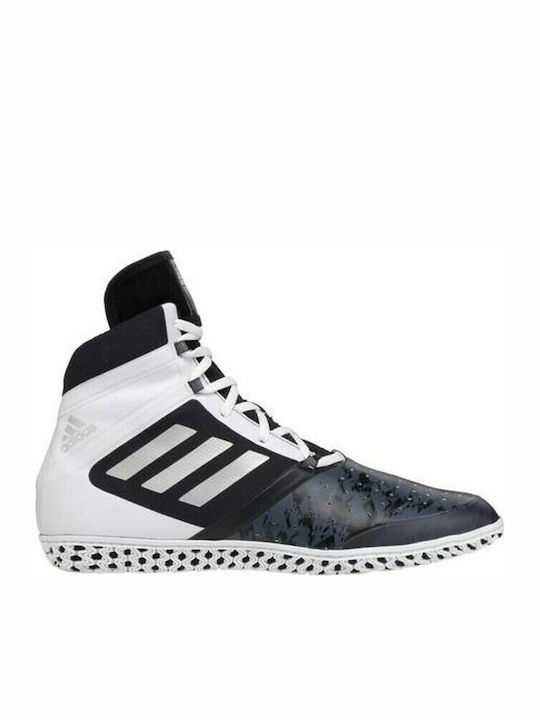 adidas Flying Impact Pantofi de arte marțiale Lupte libere Albi
