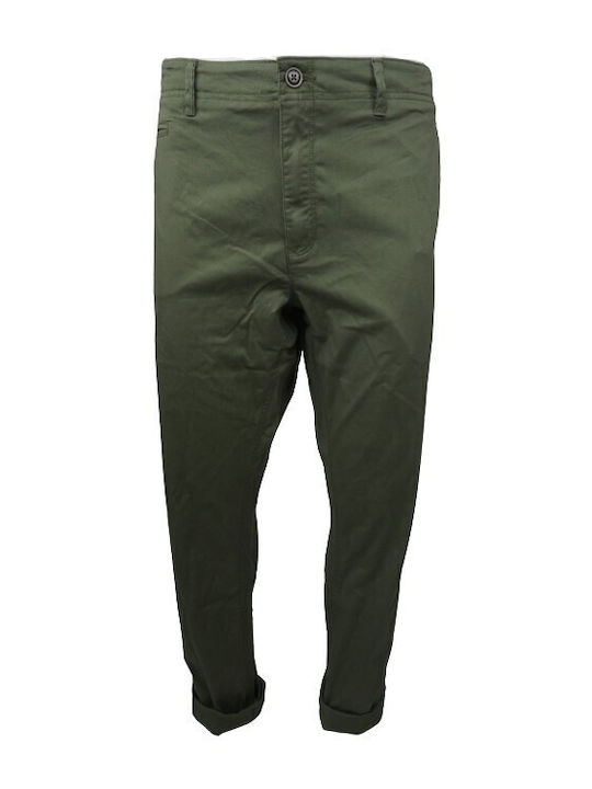 Rebase RCP-232A CHINO PANTS olive oil