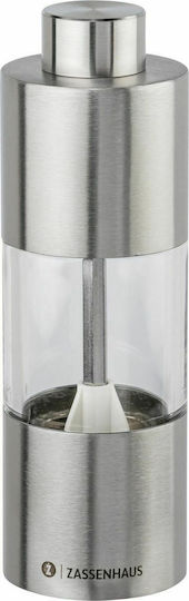 Zassenhaus Mainz Handbuch Gewürzmühlen Inox in Silber Farbe 14cm 1Stück