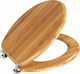 Wenko Bamboo Toilet Seat Brown 144726100 41cm 144726121