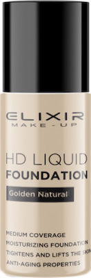 Elixir HD Liquid Foundation 04 Golden Sand 25ml