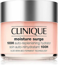 Clinique Moisture Surge 100Η Moisturizing Ημέρας/Νυκτός Cream Suitable for All Skin Types with Υαλουρονικό οξύ / Aloe Vera Auto-Replenishing Gel-Cream 125ml