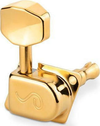 Schaller Schaller Original F-Series 70er Jahre - 6 in Reihe Klinken für E-Gitarre Gold