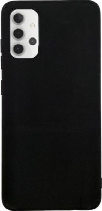 Forcell Lite Back Cover Σιλικόνης Μαύρο (Galaxy A32 5G)