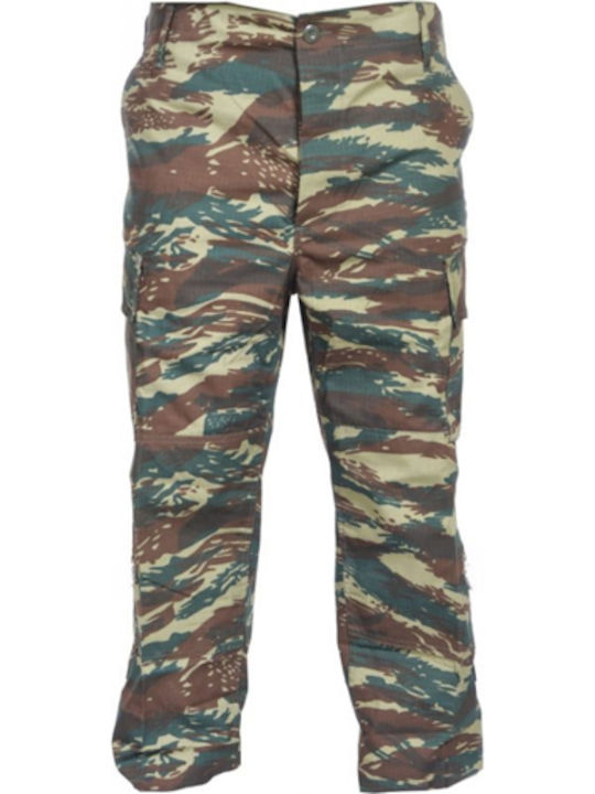 ELVITEX S.A. Militärhose Griechisch Griechische Variation BDU (65/35) in Khaki Farbe