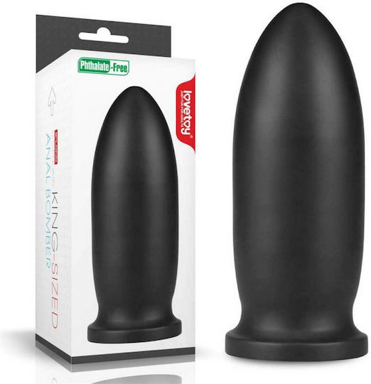 Lovetoy King Sized Anal Bomber Anal Plug Black 26.7cm
