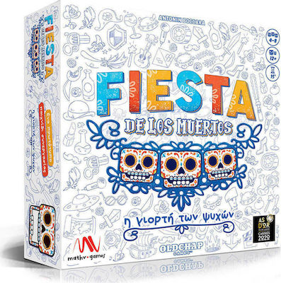 Mathimatiki Vivliothiki Board Game Fiesta De Los Muertos for 4-7 Players 12+ Years BR-02 (EL)