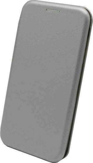 Versa Element Buchen Sie Synthetisches Leder Silber (Galaxy S21 5G)