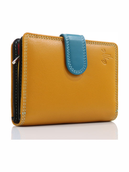 Kion Small Leather Women's Wallet Classic Yellow