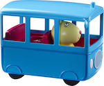 Giochi Preziosi Miniature Toy Οχηματάκι Γαλαζιο Peppa Pig School Bus for 3+ Years