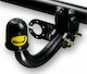 Auto Hak Теглич за Автомобили Peugeot 206 1998-2009 с винтове Отделяем с винтове