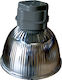 Evivak Commercial Bell Light 400W E40 Silver Ø48xH44cm
