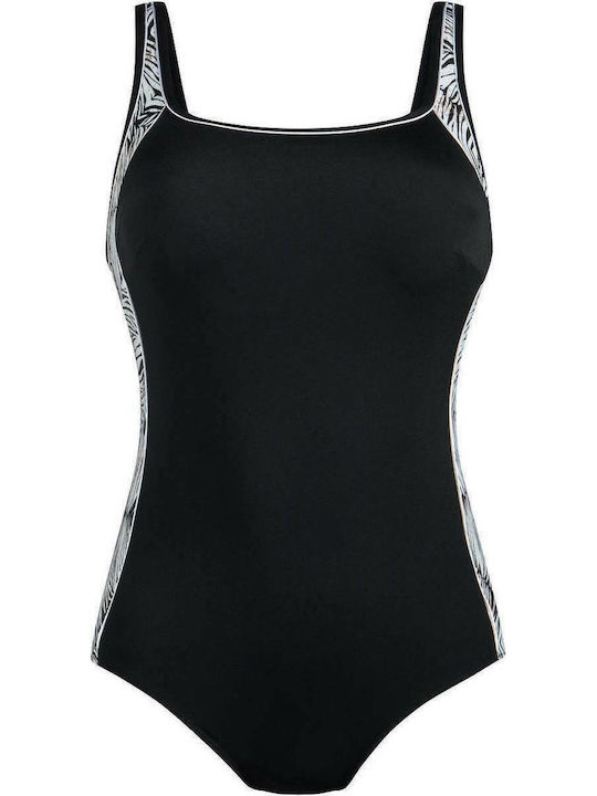 Anita 6217 Krabi Black Full Body Swimsuit with D Cup Mastectomy