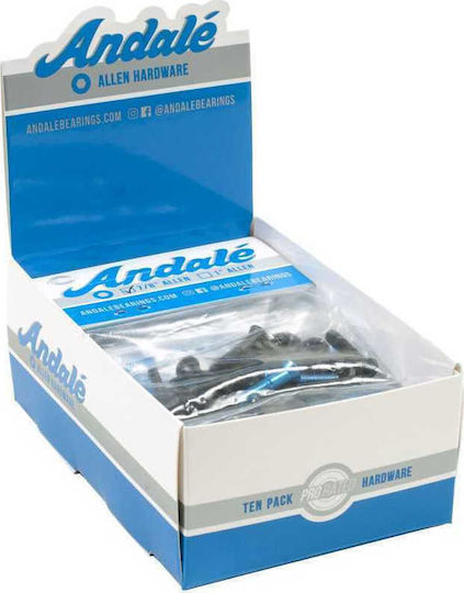 Dwindle 49.11046004 Screws & Nuts Skateboard Screws and Nuts 7/8 Inches