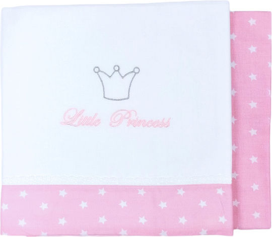Baby Star Σετ Princess Ροζ 75x100εκ.