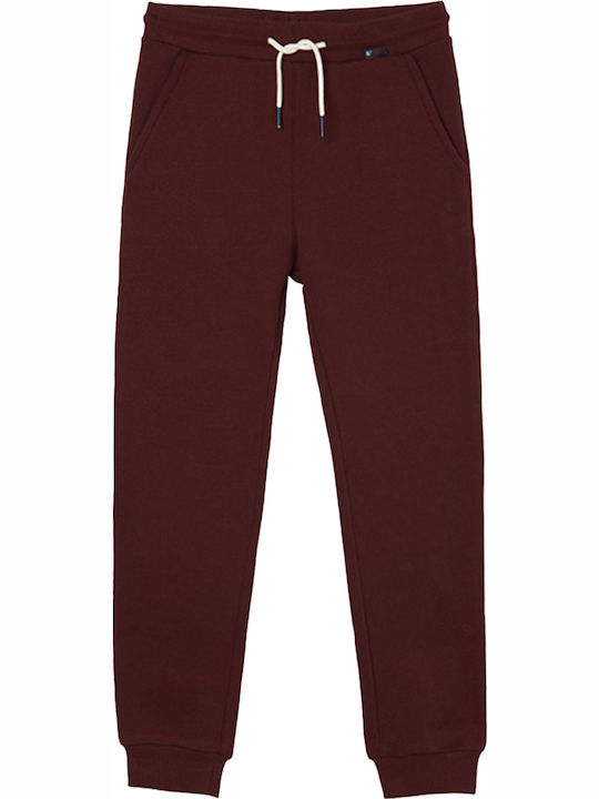 Mayoral Kids Sweatpants Burgundy