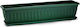 Plastona Ζαρντινιέρα Corfu 400 Πράσινο 100x17.5cm