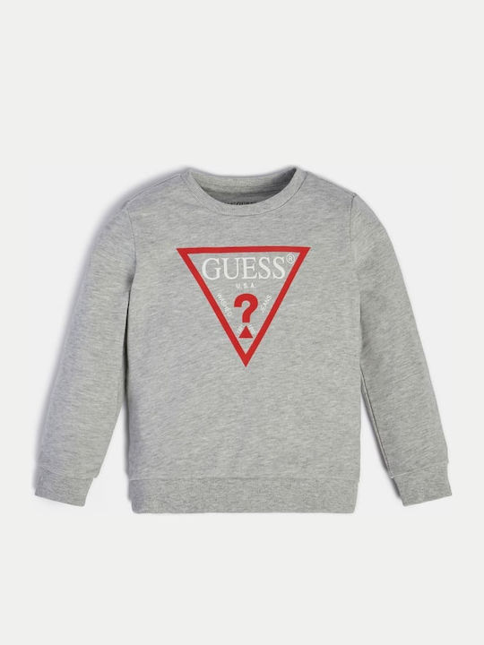 Guess Fleece Kinder Sweatshirt Gray