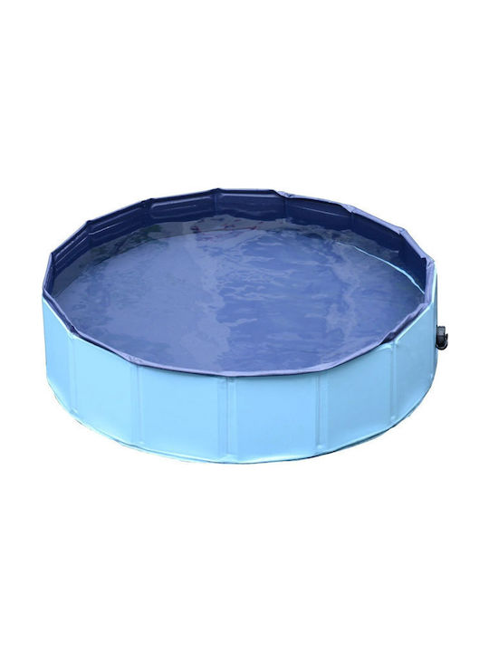 Pawhut Dog Toy Pool Blue 30cm