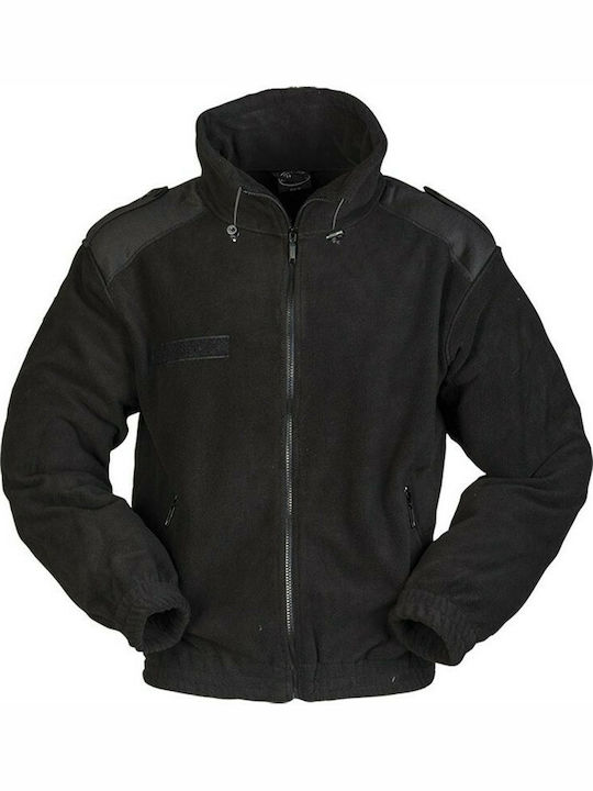 Mil-Tec Fleece Cardigan Black Mil-Tec Fleece Cardigan Black