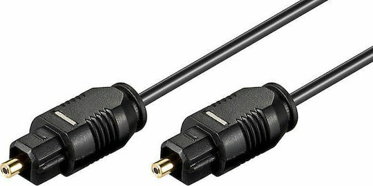 ATC Optical Audio Cable TOS male - TOS male Μαύρο 1.5m
