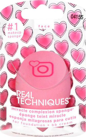 Real Techniques Synthetic Make Up Sponge for Foundation Miracle Complexion